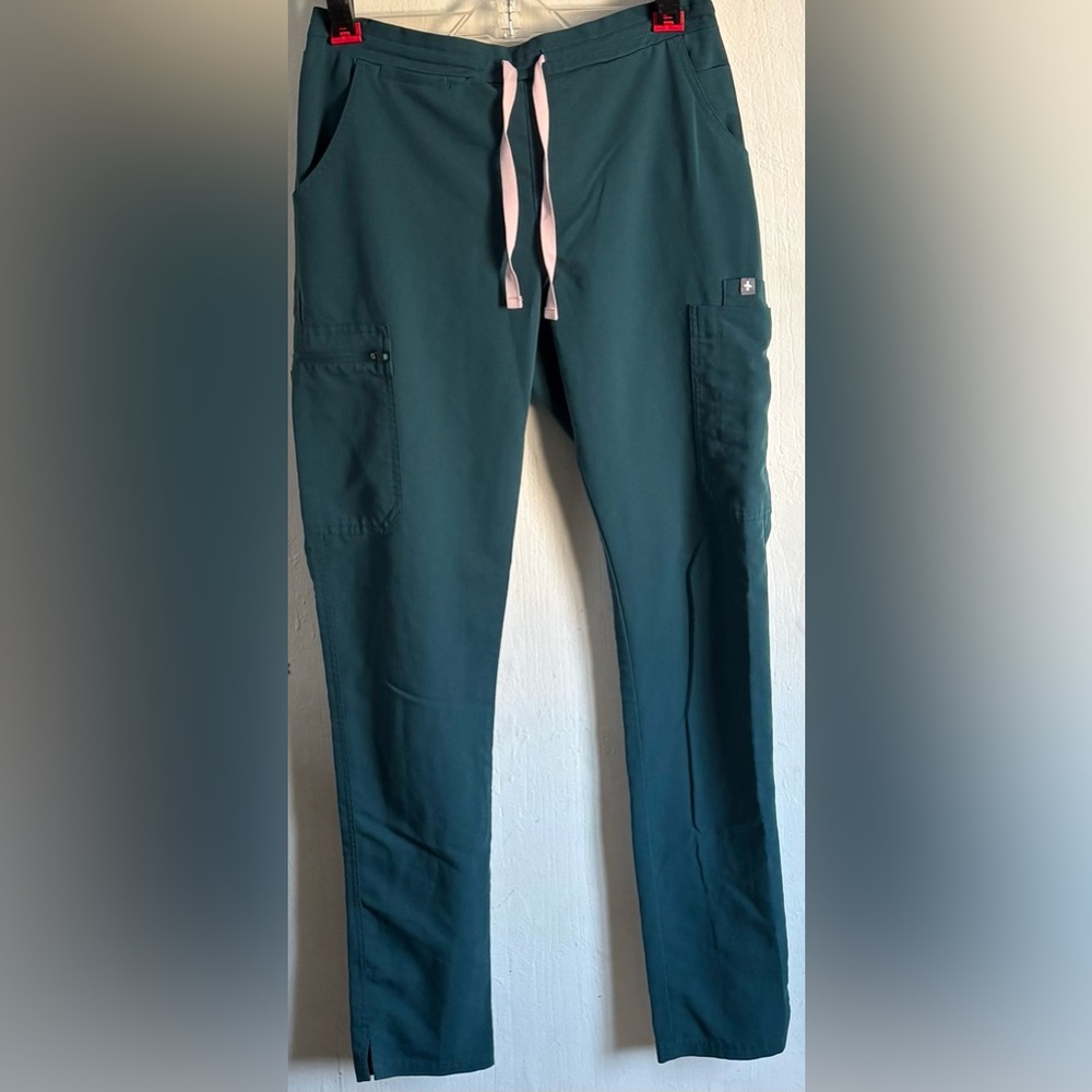 FIGS Caribbean Blue Yola Skinny Scrub Pants Size XS/T
